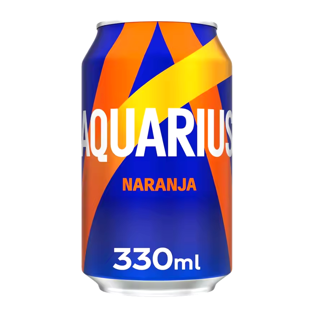 Aquarius naranja lata 33cl