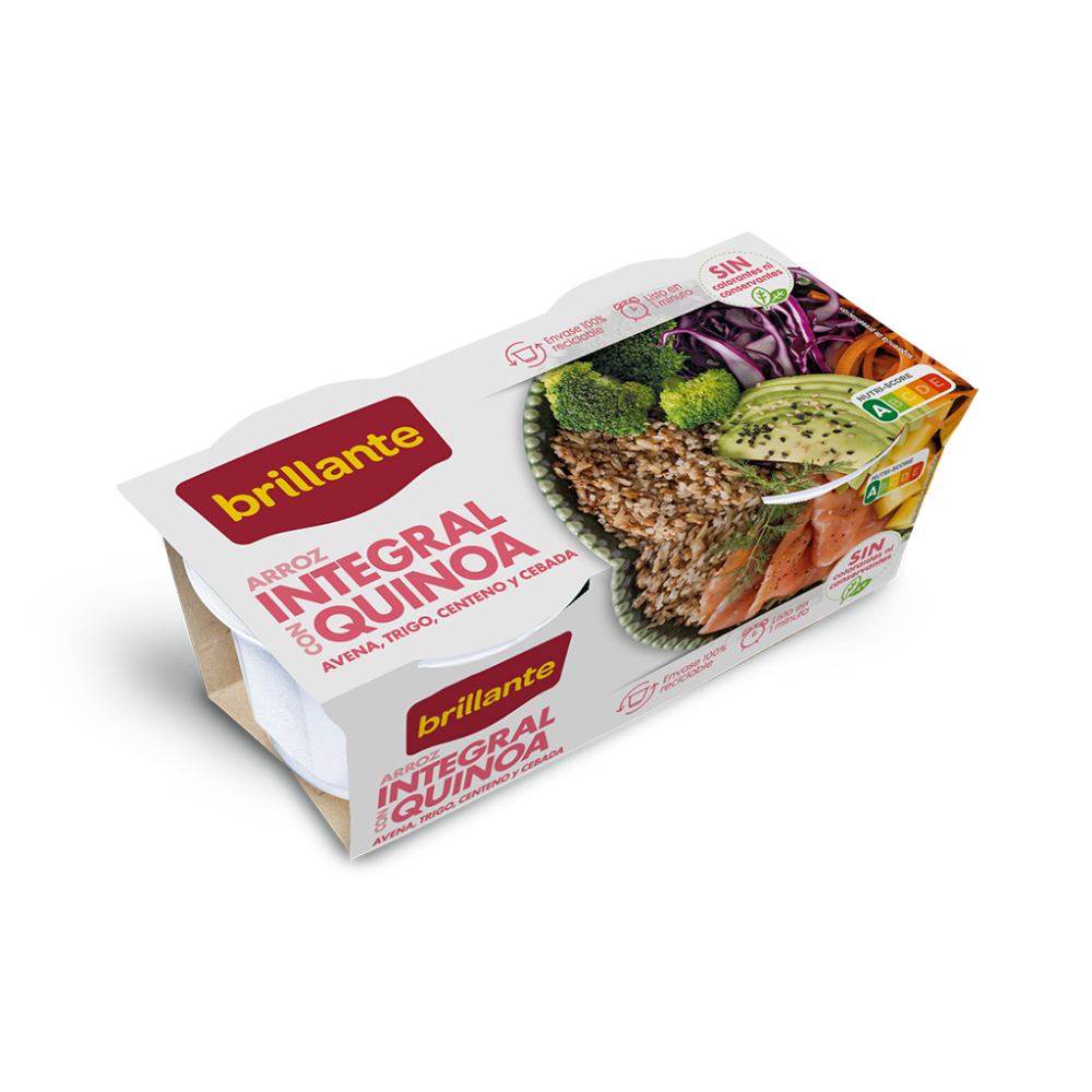 Arroz Brillante Integral con Quinoa 2x125g