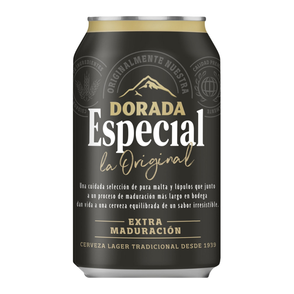 Cerveza Dorada Especial Lata 33cl